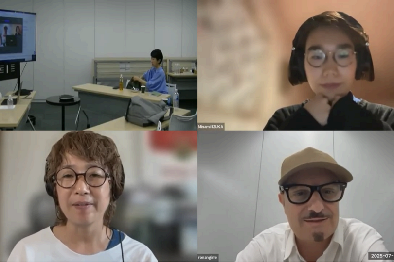 滞在型企画開発 渡航前講義開催 育成対象監督4名を対象に、全4回の講義を実施 画像