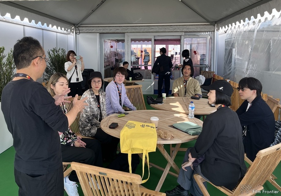 Participation in the Cannes International Film Festival's accompanying trade fair, Marché du Film